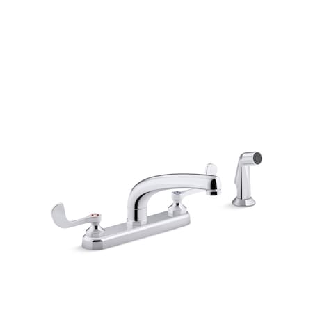 Kohler Triton Bowe 8  Kitc Fct W/Spray-Wblade 810T21-5AHA-CP